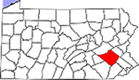PA County Map